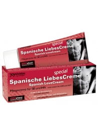 Возбуждающий крем для двоих SPANISCHE LIEBESCREME SPEZIAL - 40 мл. - Joy Division - купить с доставкой в Петропавловске-Камчатском