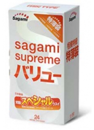 Ультратонкие презервативы Sagami Xtreme SUPERTHIN - 24 шт. - Sagami - купить с доставкой в Петропавловске-Камчатском