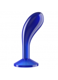 Синяя анальная втулка Flawless Clear Prostate Plug 6.0 - 15 см. - Lovetoy - в Петропавловске-Камчатском купить с доставкой