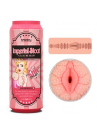 Мастурбатор-вагина Pleasure Brew Masturbator-Imperial Stout в банке - Lovetoy - в Петропавловске-Камчатском купить с доставкой