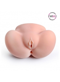 Реалистичный мастурбатор с двумя функциональными отверстиями - Erowoman-Eroman - в Петропавловске-Камчатском купить с доставкой