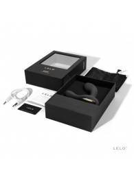 Чёрный перезаряжаемый стимулятор простаты Bruno Black - Lelo - в Петропавловске-Камчатском купить с доставкой