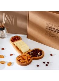 Деревянное блюдо для подачи в форме члена (32,5 х 20 х 1,7 см) - Сима-Ленд - купить с доставкой в Петропавловске-Камчатском