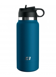 Мастурбатор-вагина в синей колбе F*ck Flask - Pipedream - в Петропавловске-Камчатском купить с доставкой