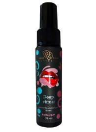 Спрей для горла Deep Throat с десенсибилизирующим эффектом и вкусом бабл-гам - 50 мл. - БиоМед - купить с доставкой в Петропавловске-Камчатском