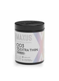 Экстремально тонкие презервативы MAXUS 003 Extra Thin - 15 шт. - Maxus - купить с доставкой в Петропавловске-Камчатском