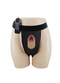 Полый вибрострапон на регулируемых трусиках Draven - 17,5 см. - Baile - купить с доставкой в Петропавловске-Камчатском