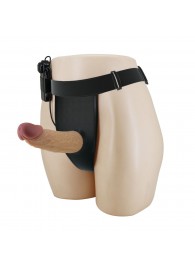 Полый вибрострапон на регулируемых трусиках Draven - 17,5 см. - Baile - купить с доставкой в Петропавловске-Камчатском