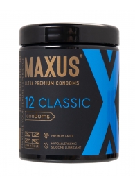 Классические презервативы MAXUS Classic - 12 шт. - Maxus - купить с доставкой в Петропавловске-Камчатском