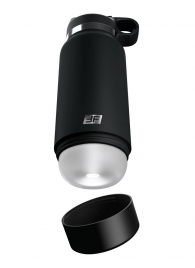 Черный мастурбатор в виде бутылки Fap Flask - Pipedream - в Петропавловске-Камчатском купить с доставкой