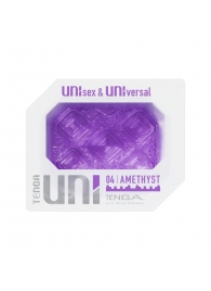 Фиолетовый мастурбатор-стимулятор Tenga Uni Amethyst - Tenga - в Петропавловске-Камчатском купить с доставкой