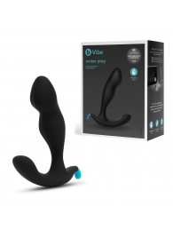 Черный утяжеленный анальный стимулятор Rocker Plug - 12 см. - b-Vibe - в Петропавловске-Камчатском купить с доставкой