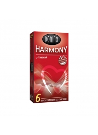 Гладкие презервативы Domino Harmony - 6 шт. - Domino - купить с доставкой в Петропавловске-Камчатском