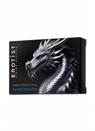 Капсулы для мужчин Erotist Silver Dragon для усиления эрекции - 10 капсул - Erotist Libido Booster - купить с доставкой в Петропавловске-Камчатском