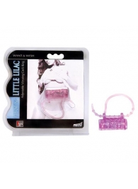 Эрекционное кольцо с вибратором LITTLE LILAC - Dream Toys - в Петропавловске-Камчатском купить с доставкой