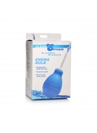 Анальный душ Enema Bulb Blue - XR Brands - купить с доставкой в Петропавловске-Камчатском