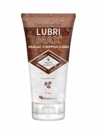 Интимный гель-смазка на водной основе Lubrimax Magic Cappuccino - 75 мл. - ИнтелБИО - купить с доставкой в Петропавловске-Камчатском