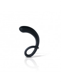 Черный массажер простаты Curving Curt - 13 см. - MyStim - купить с доставкой в Петропавловске-Камчатском