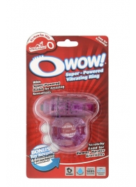 Фиолетовое эрекционное виброкольцо OWOW PURPLE - Screaming O - в Петропавловске-Камчатском купить с доставкой