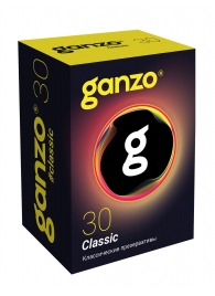 Классические презервативы с обильной смазкой Ganzo Classic - 30 шт. - Ganzo - купить с доставкой в Петропавловске-Камчатском