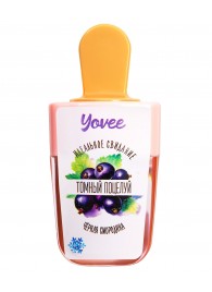 Охлаждающий бальзам для губ «Томный поцелуй» с ароматом черной смородины - 5 мл. - ToyFa - купить с доставкой в Петропавловске-Камчатском