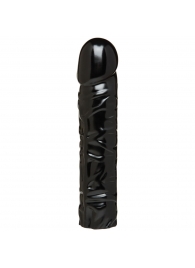 Насадка-фаллоимитатор Vac-U-Lock CodeBlack 8 Inch Classic Dong - 19,3 см. - Doc Johnson - купить с доставкой в Петропавловске-Камчатском