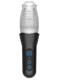 Автоматический мастурбатор Oral Sex Masturbator с функциями ротации, вибрации и фрикций - Secwell - в Петропавловске-Камчатском купить с доставкой