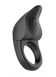 Черное эрекционное виброкольцо Vibro Lust Ring - MALESATION - в Петропавловске-Камчатском купить с доставкой