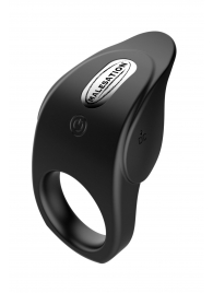 Черное эрекционное виброкольцо Vibro Lust Ring - MALESATION - в Петропавловске-Камчатском купить с доставкой
