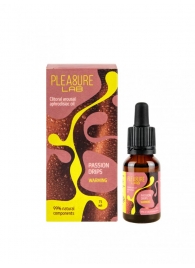 Капли с согревающим эффектом Passion Drips Warming - 15 мл. - Pleasure Lab - купить с доставкой в Петропавловске-Камчатском