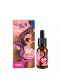 Жидкий вибратор Passion Drips Cold n Hot - 15 мл. - Pleasure Lab - купить с доставкой в Петропавловске-Камчатском