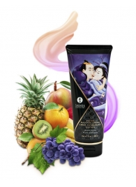 Массажный крем для тела с ароматом экзотических фруктов Exotic fruits - 200 мл. - Shunga - купить с доставкой в Петропавловске-Камчатском