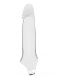 Прозрачная насадка-удлинитель 6.6’’ Extender With Ball Strap - 17,3 см. - Dream Toys - в Петропавловске-Камчатском купить с доставкой