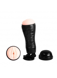 Мастурбатор-вагина Flora с присоской в основании - Baile - в Петропавловске-Камчатском купить с доставкой