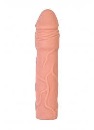 Телесная удлиняющая насадка с подхватом - 19 см. - ToyFa - в Петропавловске-Камчатском купить с доставкой