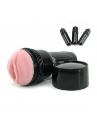 Мастурбатор-вагина Fleshlight - Vibro Pink Lady Touch с вибрацией - Fleshlight - в Петропавловске-Камчатском купить с доставкой