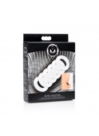 Комплект из 6 прозрачных эрекционных колец Ring Master Custom Ball Stretcher Kit - XR Brands - в Петропавловске-Камчатском купить с доставкой