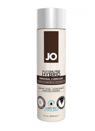 Водно-масляный лубрикант с охлаждающим эффектом JO Silicon free Hybrid Lubricant COOLING - 120 мл. - System JO - купить с доставкой в Петропавловске-Камчатском