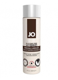 Водно-масляный лубрикант с разогревающим эффектом Hybrid Lubricant WARMING - 120 мл. - System JO - купить с доставкой в Петропавловске-Камчатском