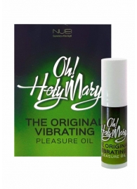 Масло унисекс с эффектом вибрации Oh! Holy Mary - 6 мл. - Nuei cosmetics - купить с доставкой в Петропавловске-Камчатском