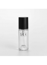 Съедобное cогревающее массажное масло Slow Sex - 50 мл. - Bijoux Indiscrets - купить с доставкой в Петропавловске-Камчатском