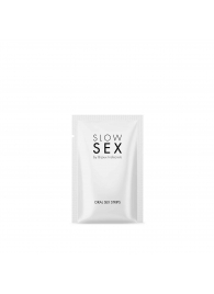 Полоски для орального секса Slow Sex Oral Sex Strips - 7 шт. - Bijoux Indiscrets - купить с доставкой в Петропавловске-Камчатском