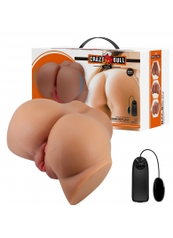 Карамельный мастурбатор-полуторс Emilia с вибрацией - Baile - в Петропавловске-Камчатском купить с доставкой