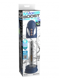 Синяя вакуумная автоматическая помпа Max Boost Pro Flow - Pipedream - в Петропавловске-Камчатском купить с доставкой