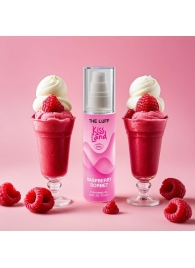 Съедобное массажное масло Kiss Land Raspberry Sorbet - 75 мл. - THE LUFF - купить с доставкой в Петропавловске-Камчатском