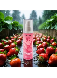 Съедобное массажное масло Kiss Land Strawberry Jam - 75 мл. - THE LUFF - купить с доставкой в Петропавловске-Камчатском