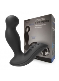 Черный вибромассажер простаты 3,5’’ P-spot Massager - 12,5 см. - Erokay - в Петропавловске-Камчатском купить с доставкой