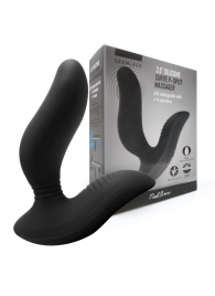Черный вибромассажер простаты 3,5’’ Curve P-spot Massager - 12 см. - Erokay - в Петропавловске-Камчатском купить с доставкой