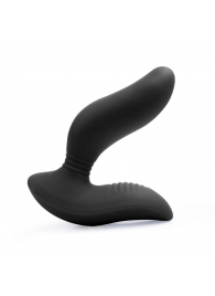Черный вибромассажер простаты 3,5’’ Curve P-spot Massager - 12 см. - Erokay - в Петропавловске-Камчатском купить с доставкой