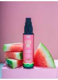Гель Lick Me с согревающим эффектом и ароматом арбуза - 50 мл. - INTT - купить с доставкой в Петропавловске-Камчатском